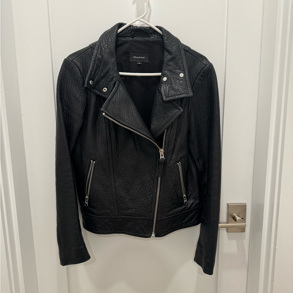 MACKAGE Leather Jacket Size M